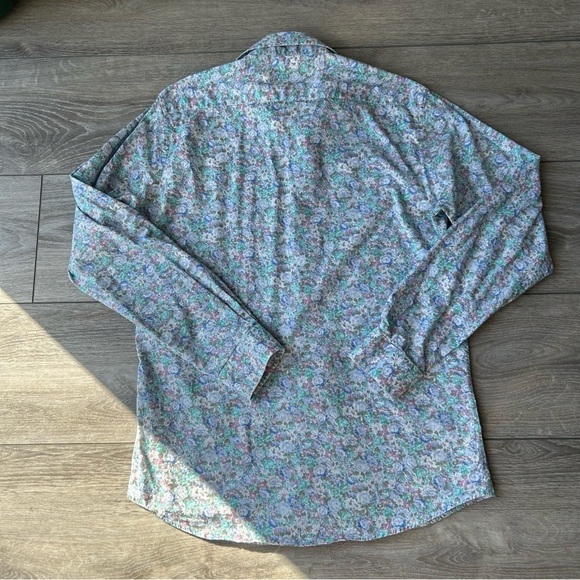 Grand Frank From  Sweden FLORAL PRINTED SHIRT - Picture 11 of 15